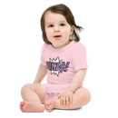 Babybody med texten "YIKES!"