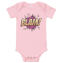 Babybody med texten "BLAM!"