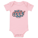 Babybody med texten "COOL!"