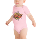 Babybody med texten "BANG"