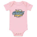 Babybody med texten "SMASH!"