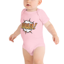 Babybody med texten "WHAM!"