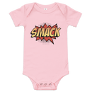 Babybody med texten "SMACK"