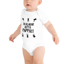 Babybody med texten "Du klarar detta pappa"