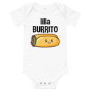 Babybody med texten "lilla Burrito"