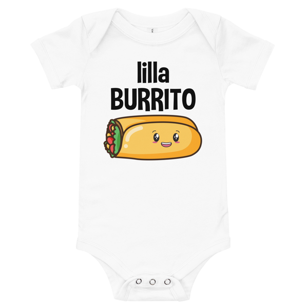 Babybody med texten "lilla Burrito"
