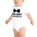 Babybody med texten "Mina damer"