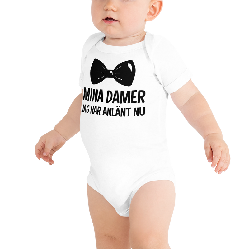Babybody med texten "Mina damer"