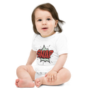 Babybody med texten "SNAP"