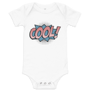 Babybody med texten "COOL!"