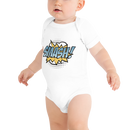 Babybody med texten "SMASH!"
