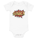 Babybody med texten "SMACK"