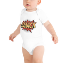 Babybody med texten "SMACK"