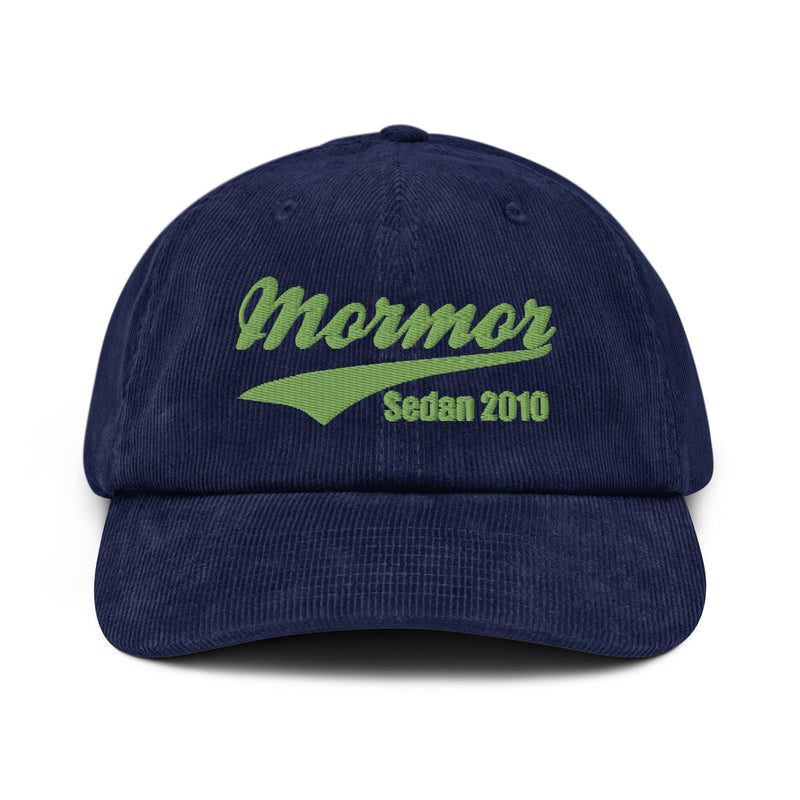 Manchesterkeps med broderad tryck - "Mormor sedan 2010"