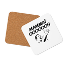 Glasunderlägg med tryck "Mamma! OOOOOH"