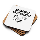 Glasunderlägg med tryck "Mamma! OOOOOH"