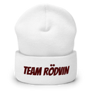 Mössa med broderad text -TEAM RÖDVIN
