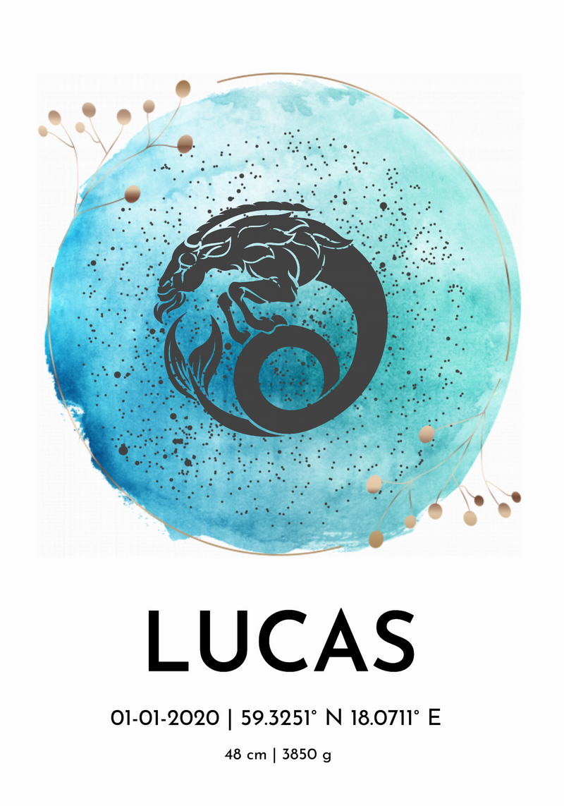 Poster - Med ditt stjärntecken