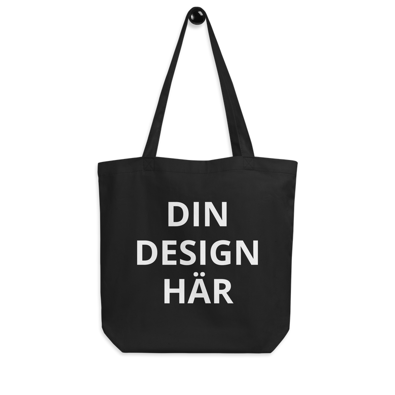 Svart tygkasse - Din design