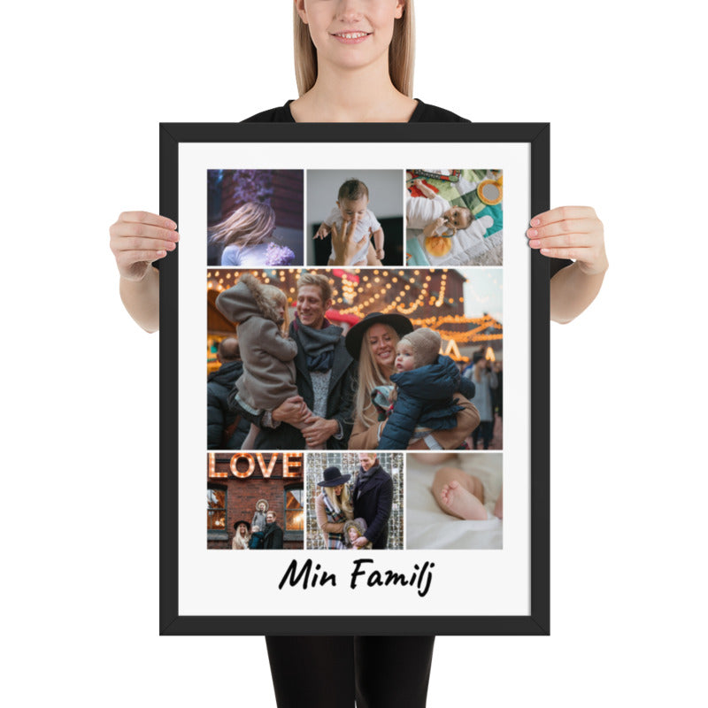 Poster - Fotokollage med dina egna favoritbilder!