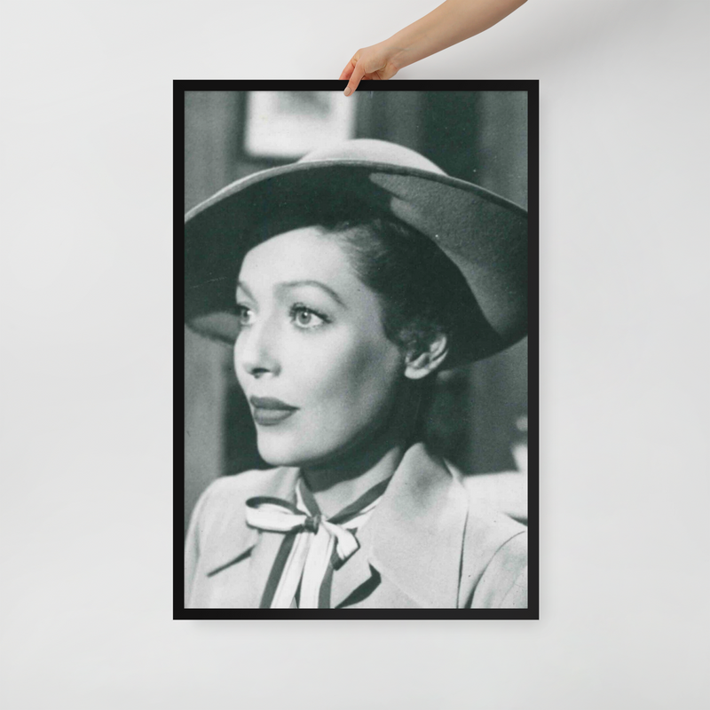 Re-print Loretta Young