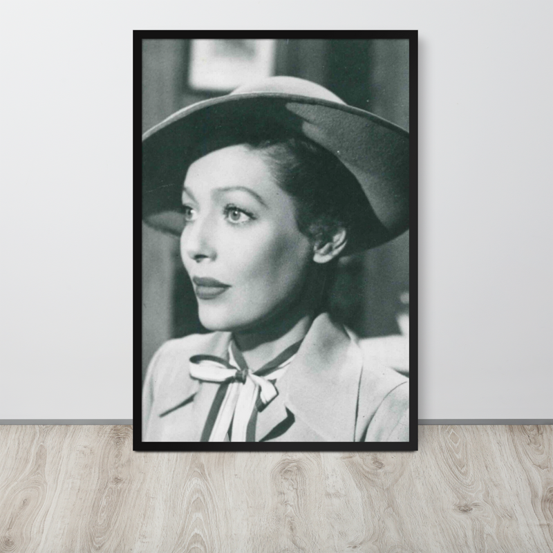 Re-print Loretta Young