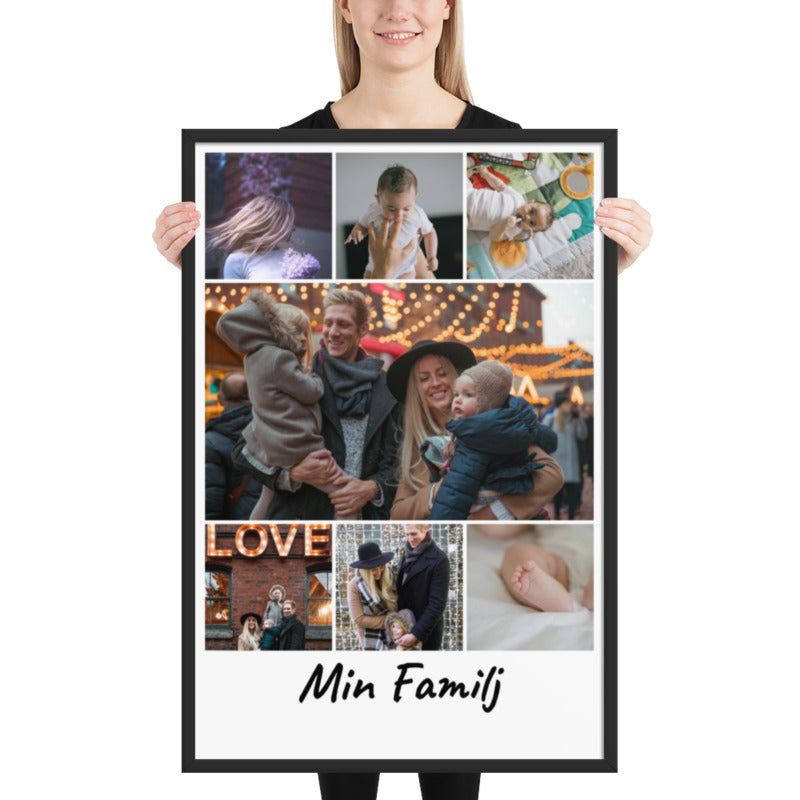 Poster - Fotokollage med dina egna favoritbilder!