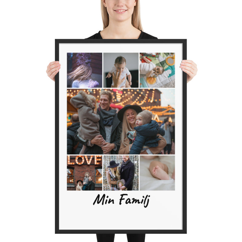 Poster - Fotokollage med dina egna favoritbilder!