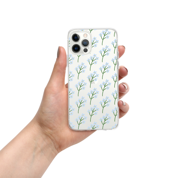 iPhone-skal - Glöm-mig-ej