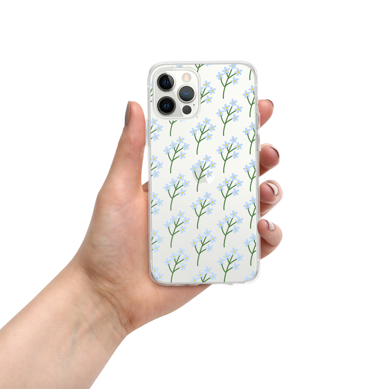 iPhone-skal - Glöm-mig-ej