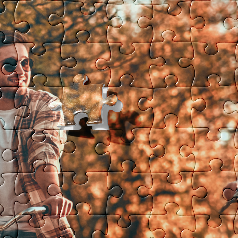 Pussel - med ditt tryck