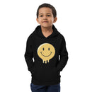 Hoodie för barn med smältande smiley