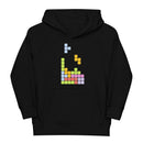 Hoodie för barn med tetris