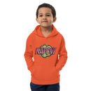 Hoodie för barn med texten "KAPOW"