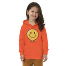 Hoodie för barn med smältande smiley