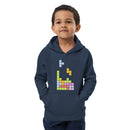 Hoodie för barn med tetris