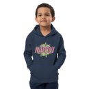 Hoodie för barn med texten "KAPOW"