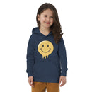 Hoodie för barn med smältande smiley