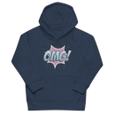 Hoodie för barn med texten "OMG!"