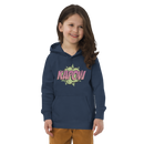 Hoodie för barn med texten "KAPOW"