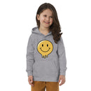 Hoodie för barn med smältande smiley