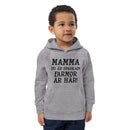 Hoodie för barn med texten "Mamma du är sparkad"