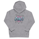 Hoodie för barn med texten "OMG!"