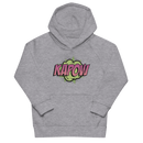 Hoodie för barn med texten "KAPOW"