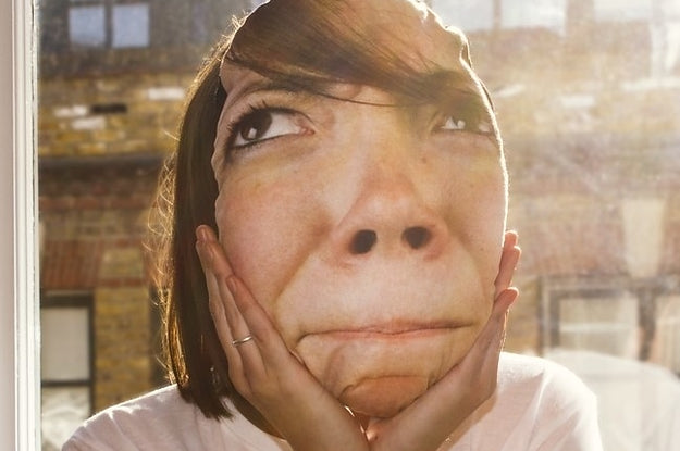 Ansiktskudde med din egen bild