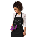 Förkläde med texten "Lita på mig jag är från dalarna"