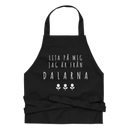 Förkläde med texten "Lita på mig jag är från dalarna"