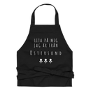 Förkläde med texten "Lita på mig jag är från östersund"