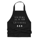 Förkläde med texten "Lita på mig jag är från göteborg"