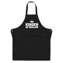Förkläde med texten "Kingen av grillen"